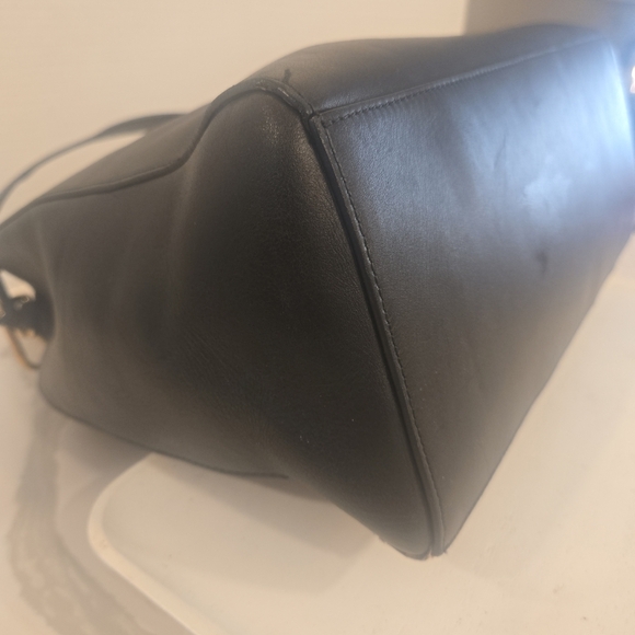 Furla Pony Style Calf Hair Leather Leopard Animal Print Satchel Shoulder Bag - Picture 9 of 16